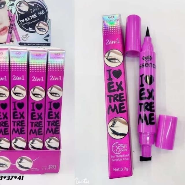Essence 2 in 1 Eye liner + Stamp